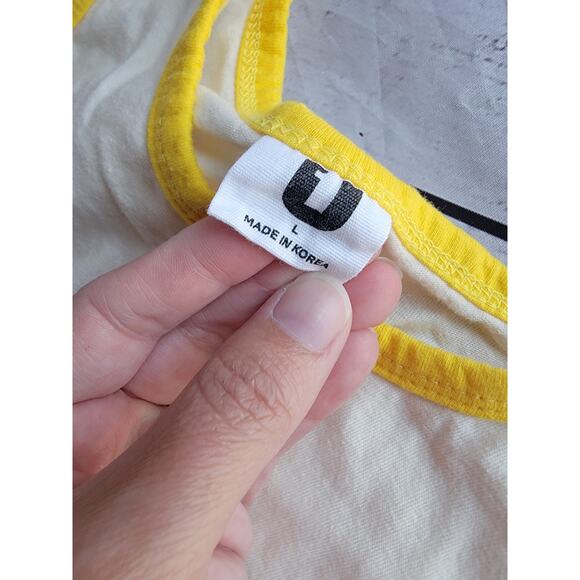 Yellow Mickey Mouse Tank Top Toddler Kids L Disney/pixar - Picture 3 of 7